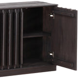 Urias Sideboard, Dark Brown by Dovetail at Eve Furniture