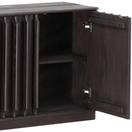 Urias Sideboard, Dark Brown by Dovetail at Eve Furniture