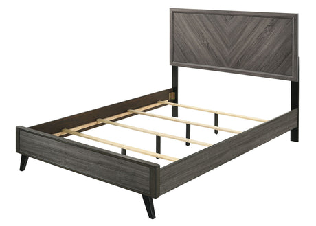 Vagan Gray King Bed by Furniture of America at Eve Furniture
