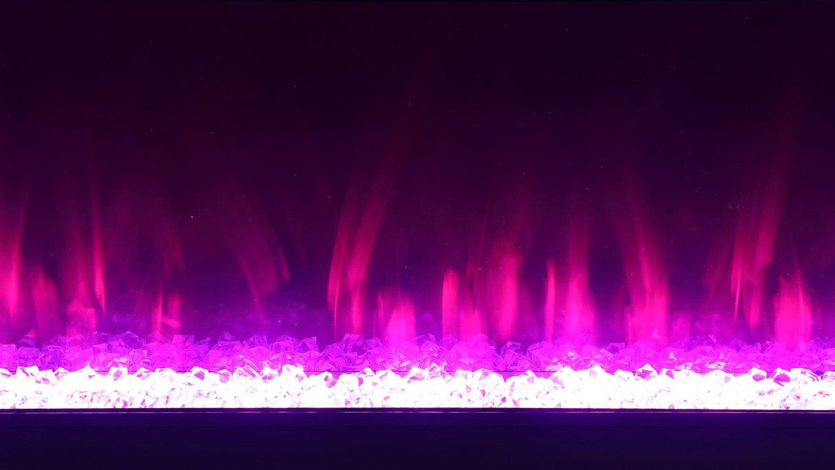 Vallerie White 71" TV Stand Fireplace Console by Coaster at Eve Furniture