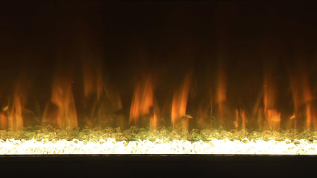 Vallerie White 71" TV Stand Fireplace Console by Coaster at Eve Furniture