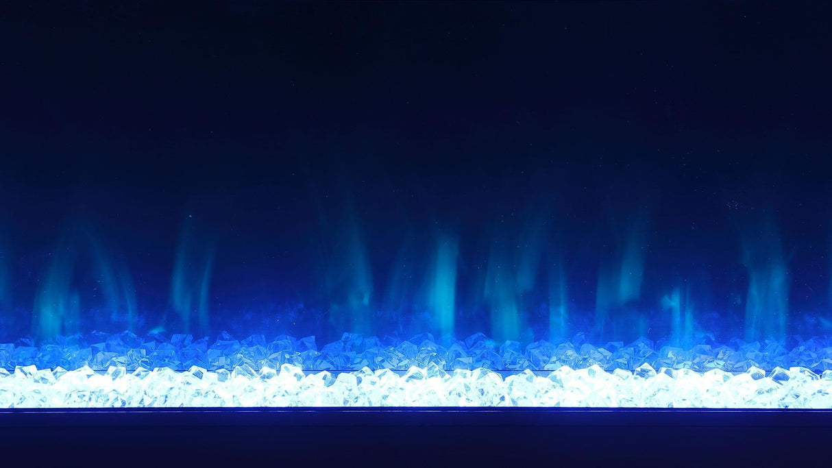 Vallerie White 71" TV Stand Fireplace Console by Coaster at Eve Furniture