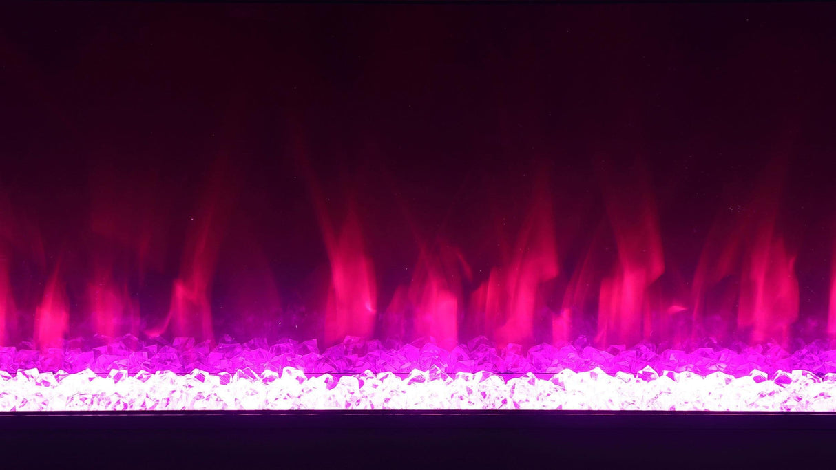 Vallerie White 71" TV Stand Fireplace Console by Coaster at Eve Furniture