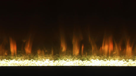 Vallerie White 71" TV Stand Fireplace Console by Coaster at Eve Furniture