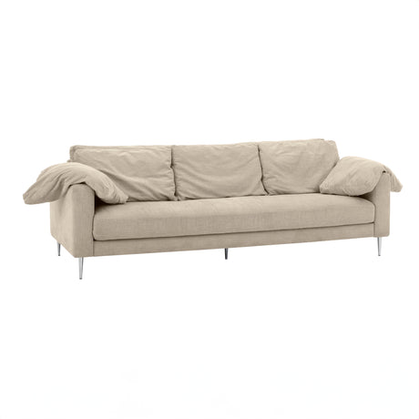 Vari Textured Velvet Lounge Sofa by TOV Furniture at Eve Furniture