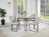 Verano Light Gray Dining Chair, Set of 2 by Crown Mark at Eve Furniture