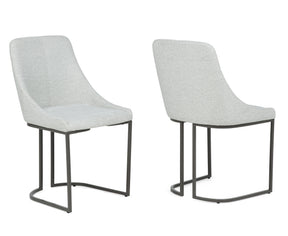 Verano Light Gray Dining Chair, Set of 2 by Crown Mark at Eve Furniture