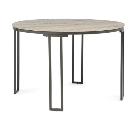 Verano Woodgrain Round Dining Table by Crown Mark at Eve Furniture