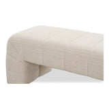 Verity Oatmeal Bench by Moe's Home at Eve Furniture
