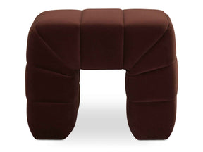 Verity Warm Brown Stool by Moe's Home at Eve Furniture