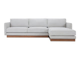 Vernon Grey Right Sectional by Moe's Home at Eve Furniture