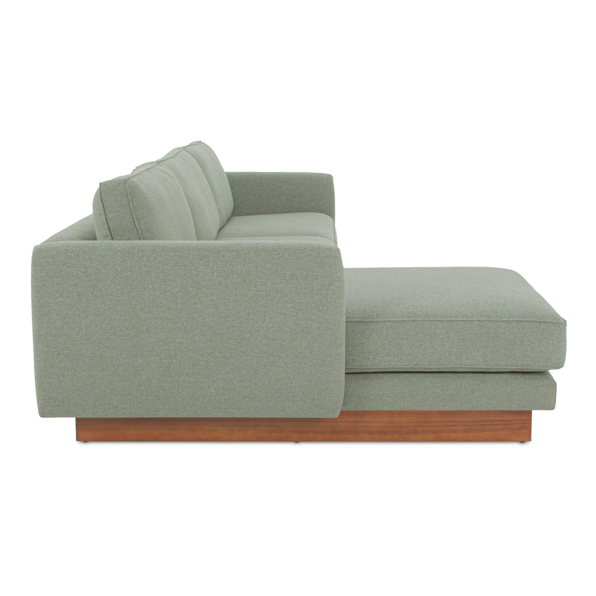 Vernon Sage Left Sectional by Moe's Home at Eve Furniture