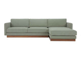 Vernon Sage Right Sectional by Moe's Home at Eve Furniture