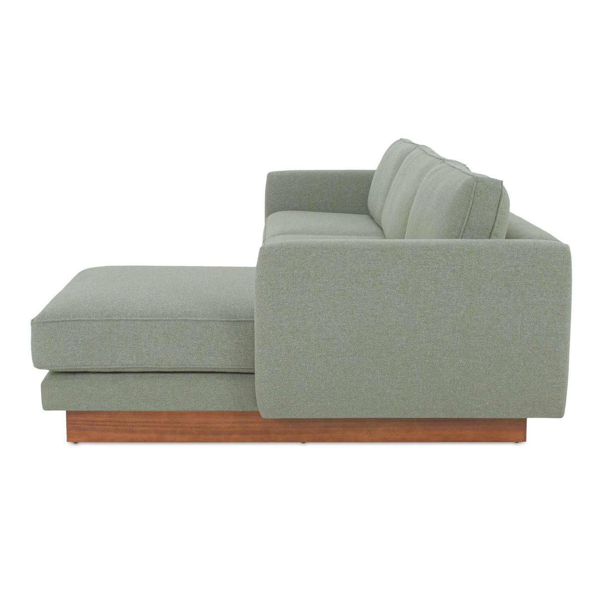 Vernon Sage Right Sectional by Moe's Home at Eve Furniture