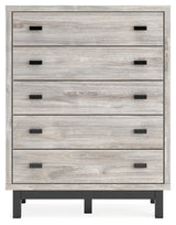 Vessalli Gray Panel Bedroom Set by Ashley at Eve Furniture