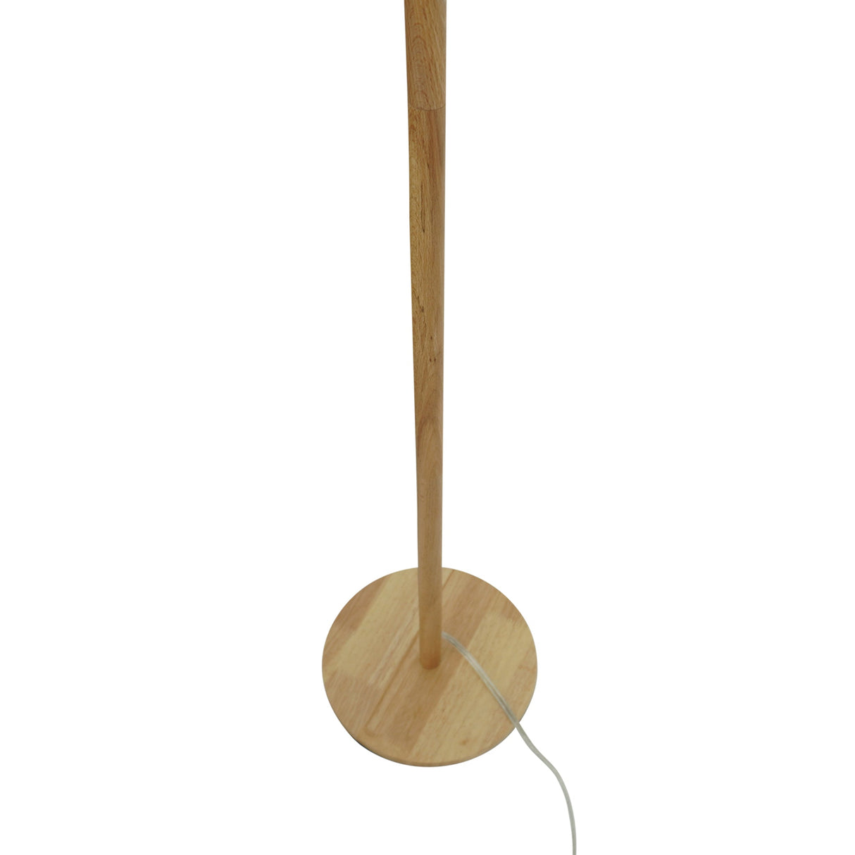 Vialux Floor Lamp - Oak and Natural by Ashcroft Imports at Eve Furniture