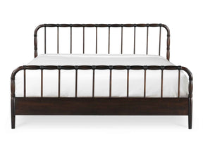 Vivian Brown King Bed by Moe's Home at Eve Furniture