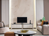 Voyance TV Stand by Furnia at Eve Furniture