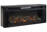 Entertainment Accessories Black Fireplace Insert