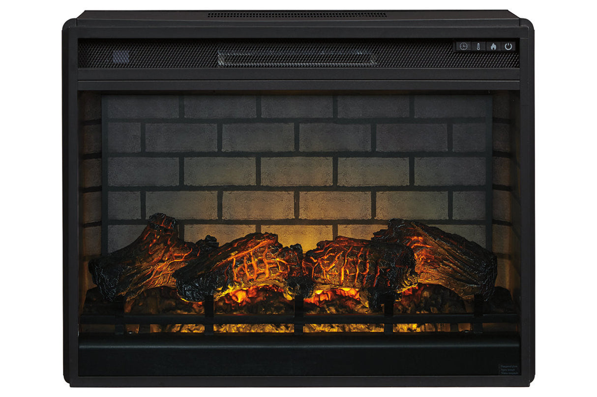 Entertainment Accessories Black Electric Infrared Fireplace Insert