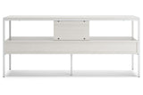 Deznee White 60" TV Stand