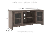 Arlenbry Gray 60" TV Stand