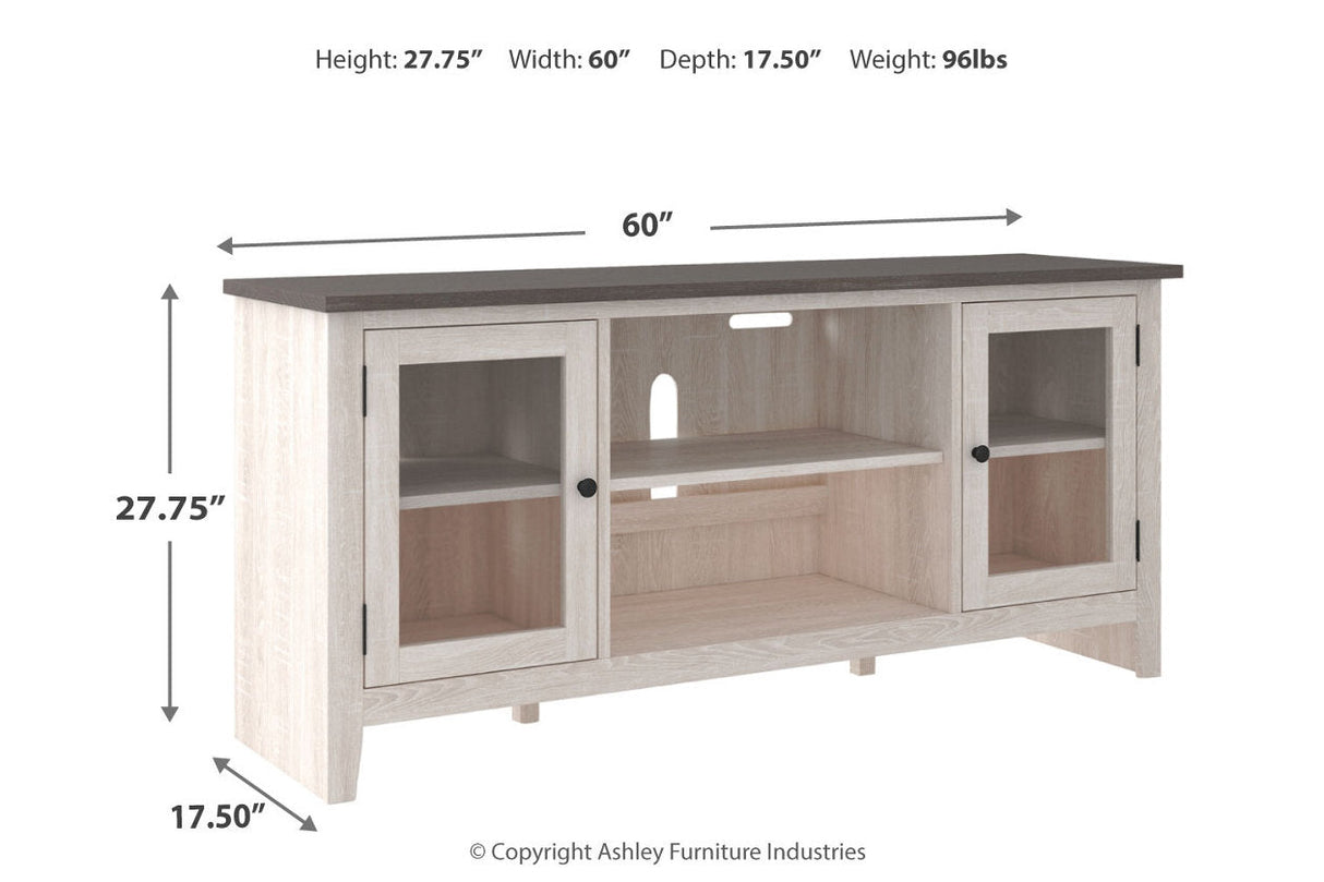 Dorrinson Two-tone 60" TV Stand