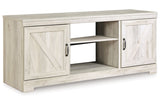 Bellaby Whitewash 4-Piece Entertainment Center