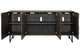 Chasinfield Dark Brown 72" TV Stand