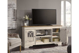 Realyn Chipped White 74" TV Stand