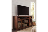 Harpan Reddish Brown 72" TV Stand