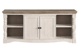 Havalance Two-tone 4-Piece Entertainment Center