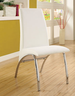 Wailoa White Side Chair by Furniture of America at Eve Furniture