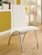 Wailoa White Side Chair by Furniture of America at Eve Furniture