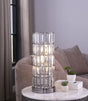 Wanda Black 20-inch Crystal Shade Bedside Table Lamp by Coaster at Eve Furniture