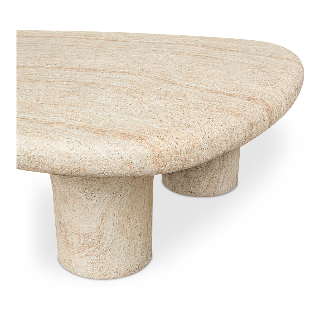 Warby Beige Outdoor Coffee Table by Moe's Home at Eve Furniture