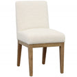 Weilan Dining Chair, Cream, Set of 2 by Dovetail at Eve Furniture