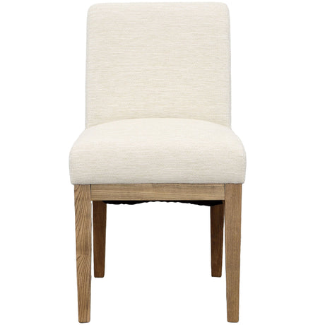 Weilan Dining Chair, Cream, Set of 2 by Dovetail at Eve Furniture