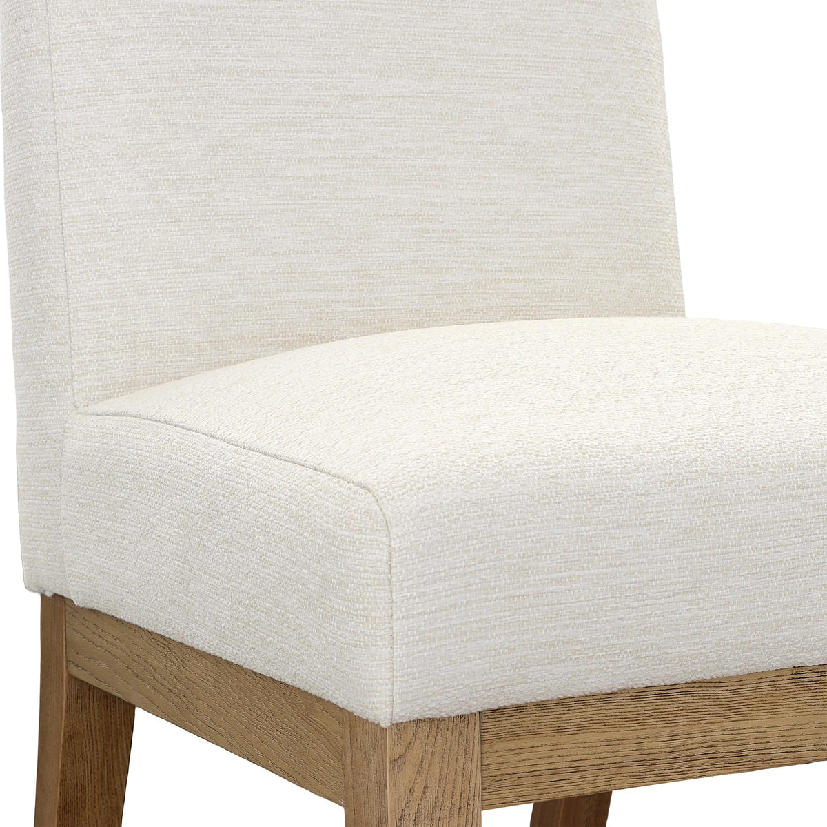 Weilan Dining Chair, Cream, Set of 2 by Dovetail at Eve Furniture