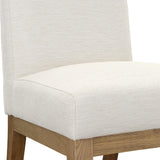 Weilan Dining Chair, Cream, Set of 2 by Dovetail at Eve Furniture