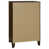 Welsley Walnut 4-drawer Chest of Drawers by Coaster at Eve Furniture