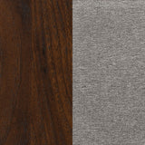 Welsley Walnut 50-inch Upholstered Queen Bed by Coaster at Eve Furniture