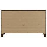 Welsley Walnut 6-Drawer Dresser Cabinet by Coaster at Eve Furniture