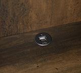 Westpark Dark Pine 3-Shelf Bookcase with Lockable Drawer and USB Ports by Coaster at Eve Furniture