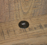 Westpark Mango 3-Shelf Bookcase with Lockable Drawer and USB Ports by Coaster at Eve Furniture