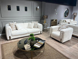 Brenda Ivory Boucle Sofa & Loveseat