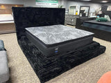 Mariah Black King Platform Bed by Happy Homes at Eve Furniture