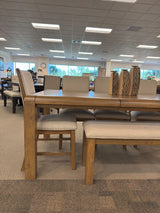 Cockrell Brown and Beige Extendable Counter Height Set by Crown Mark at Eve Furniture