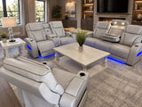 Dubai Sand 3-Piece Power Reclining Set by Happy Homes at Eve Furniture