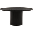 Wilber Dining Table, Black by Dovetail at Eve Furniture